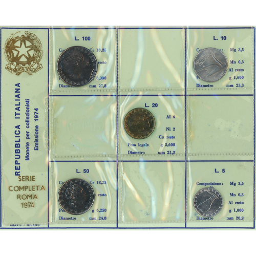 SADA 1974 Taliansko UNC