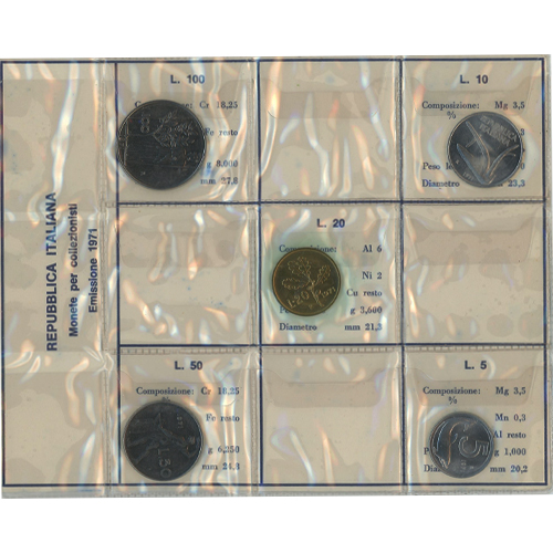 SADA 1971 Taliansko UNC