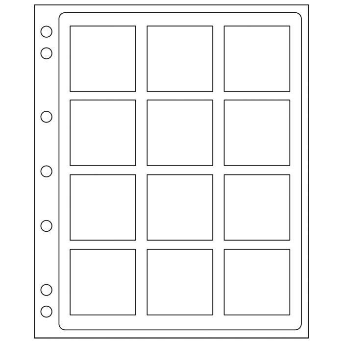 Listy ENCAP QXL 12 x QUADRUMXL (ENCAPQXL)