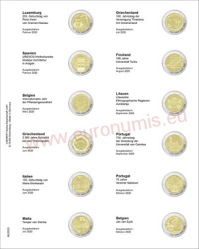 Doplňujúci list č.25, MULTI COLLECT, ilustrovaný pre 2 euro (MU2E25)