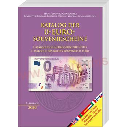 Katalóg, 0-EURO-SOUVENIR, 2. VYDANIE 2020 (5115-2020)