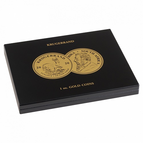 Kazeta VOLTERRA UNO de Luxe, 30 Krugerrand v kapsli, čierna (HMK30KKRÜGER)