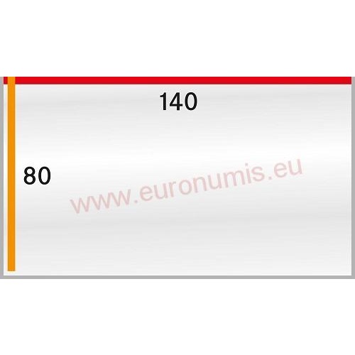 Obaly FREESTYLE na bankovky, 25ks/bal, 140 x 80 mm (S893LH)