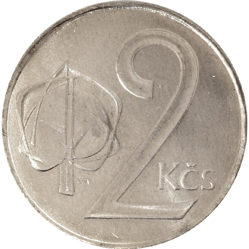 2 Koruny 1991 Československo UNC