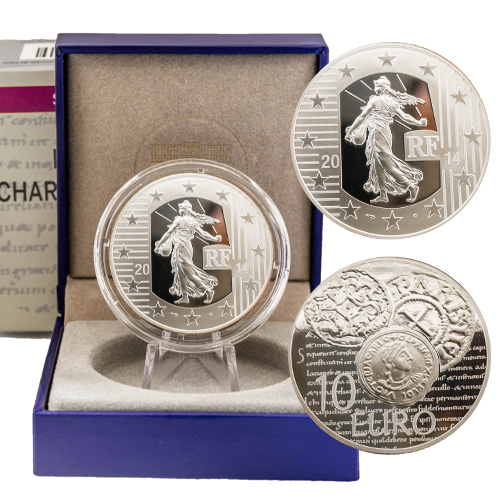 10 euro 2014 Francuzsko PROOF Monnaie de Paris
