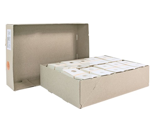 Pap.puzdro HARTBERGER na mince, samolepiace, 27,5 mm, 1000ks/bal biele (8321275) IN