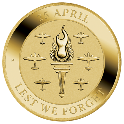 Dollar 2021 Austrália BU karta Anzac Day