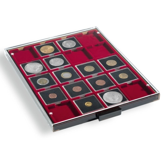 Mincový box MB na 20 štvorcových otvorov  50 x 50 mm  dymový (MB20M)