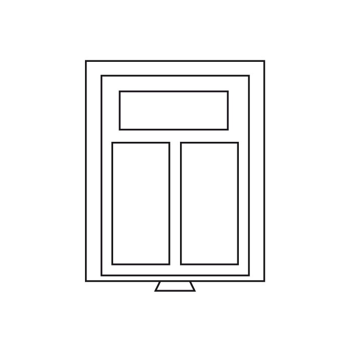 Mincový box MB na 3 otvory 100x160 mm, dymový (MB3KE)