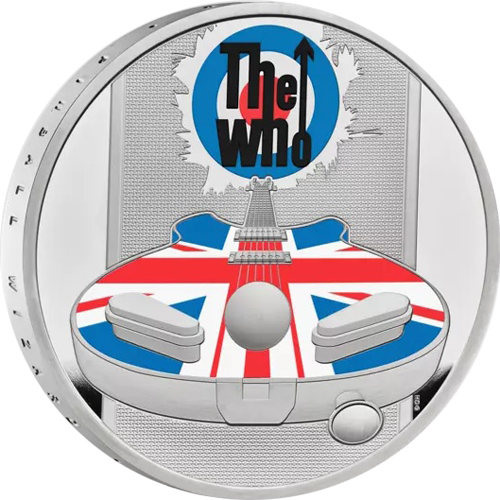 2 Pounds 2021 Anglicko PROOF 1 Oz Ag The Who