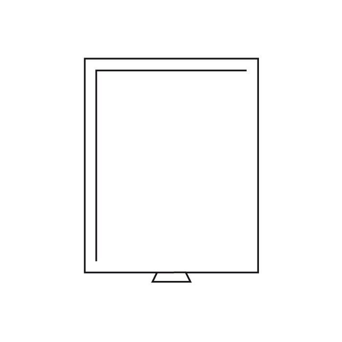 Mincový box MB bez otvorov 210x270 mm, dymový (MB1)