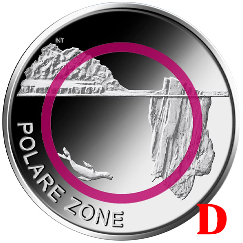 5 euro 2021 D Nemecko UNC Polárna zóna