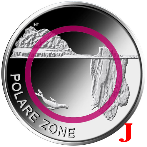 5 euro 2021 J Nemecko UNC Polárna zóna
