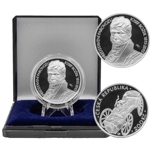 200 Korún 2015 Česko PROOF, Jesef Božek