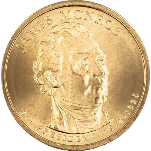 Dollar 2008 P USA UNC J.Monroe 5th