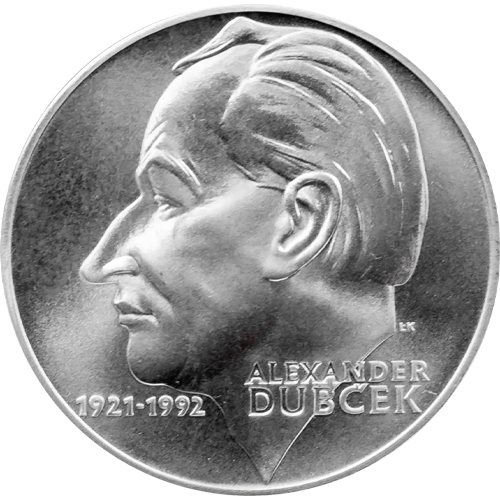 200 korún 2001 Slovensko BK, Alexander Dubček 