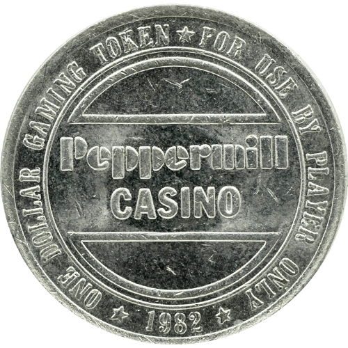 One Dollar Gaming Token 1982 USA 