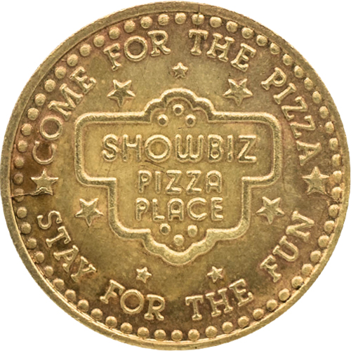 Gaming Token Showbiz Pizza Place USA