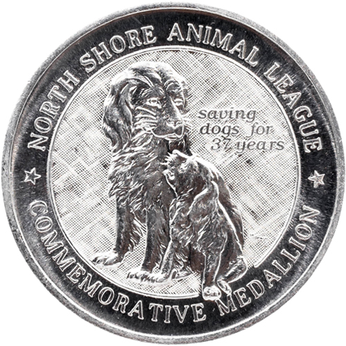 Medaila AL, North Shore Animal League 1983 USA