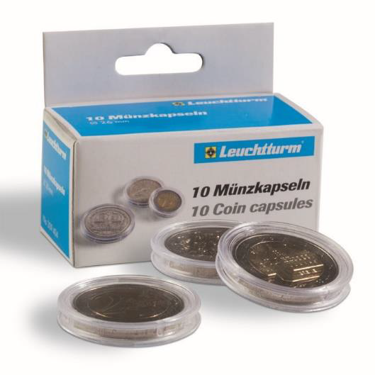 Kapsle GRIPS na mince 25 mm, 10ks/bal (GRIPS25)
