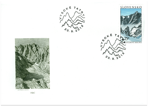 FDC 2013 Slovensko, Malá studená dolina (FDC 546)