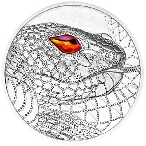 20 euro 2021 Rakúsko PROOF Australia The Serpent Creator