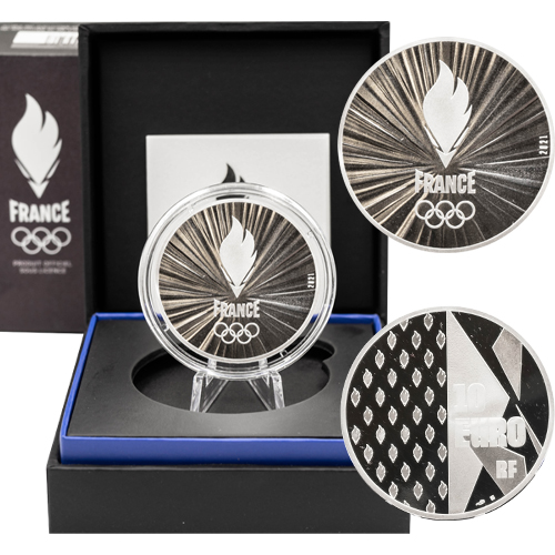 10 euro 2021 Francúzsko cc.PROOF olympijské hry 2024