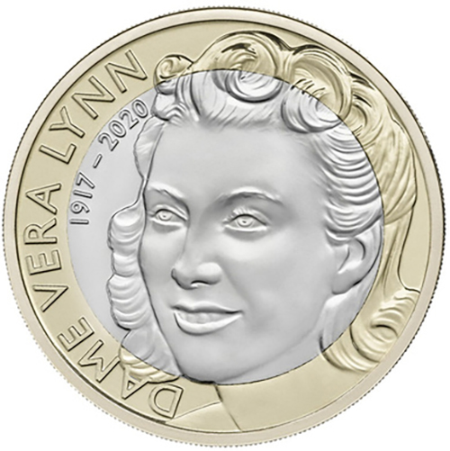 2 Pounds 2022 Anglicko BU karta, Vera Lynn