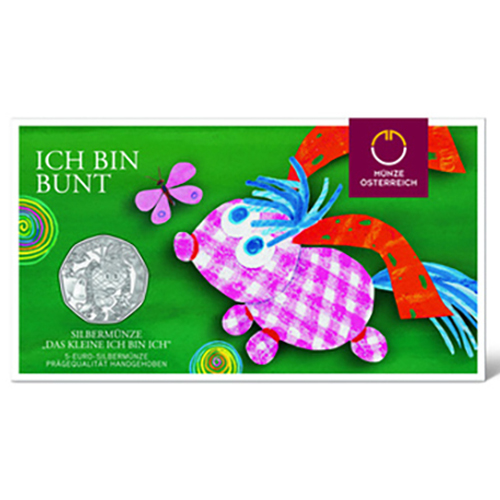 5 euro 2022 Rakúsko BU karta Little I-Am-Me 