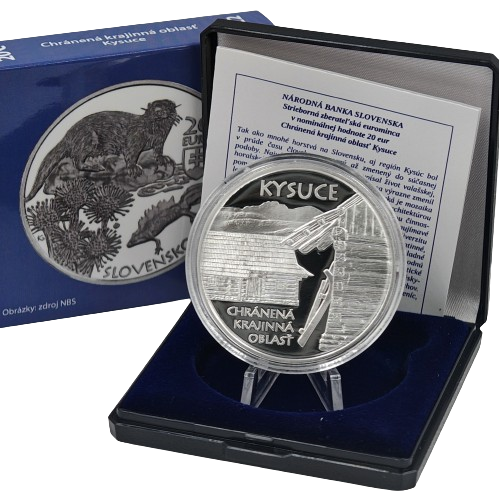 20 euro 2022 Slovensko PROOF, Chránená krajinná oblasť Kysuce
