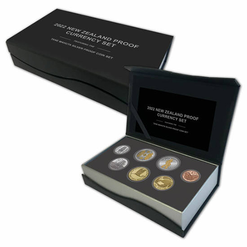 SADA 2022 Nový Zéland PROOF ( 2 x 1/2 Oz mince)