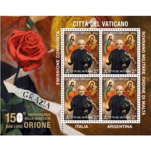 Hárček 2022 Vatikán čistý, Luigi Orione