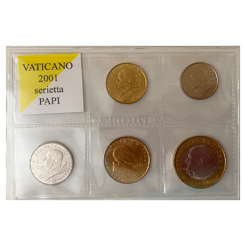 SET 2001 Vatikán UNC (1370 Lire)