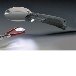 LED Lupa CHOPARZ, 2.5x zoom, 75 mm (LU4LED) IN