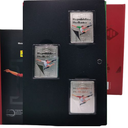 set 3x 5 euro 2021 Taliansko BU FIGURINE PANINI - TRITTICO