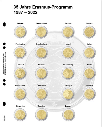 Doplňujúci list č.30 MULTI COLLECT, ilustrovaný pre 2 euro (MU2E30) IN