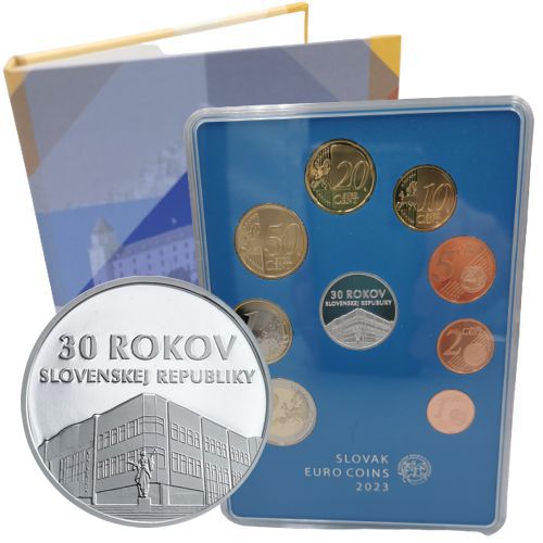 SADA 2023 Slovensko PROOF plexi 30.výročie vzniku samostatného Slovenska