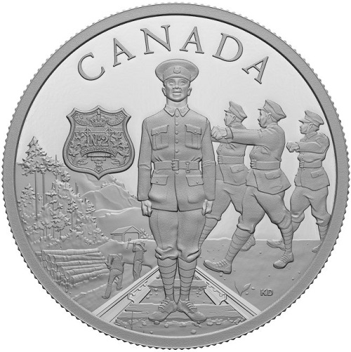 20 Dollars 2023 Kanada PROOF Black History: No. 2 Construction 