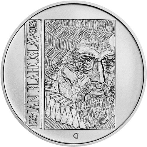 200 Korún 2023 Česko PROOF Jan Blahoslav