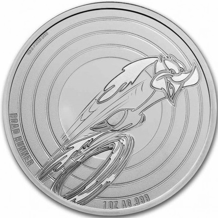 5 Dollars 2023 Samoa BU 1 Oz Ag Road Runner (V:5:5)