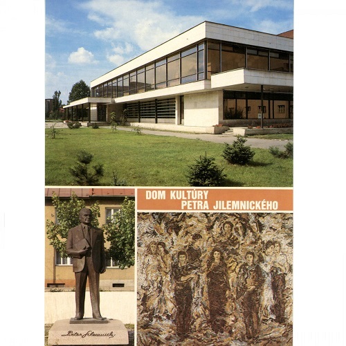 Pohľadnica Československo čistá, Dom kultúry Petra Jilemnického