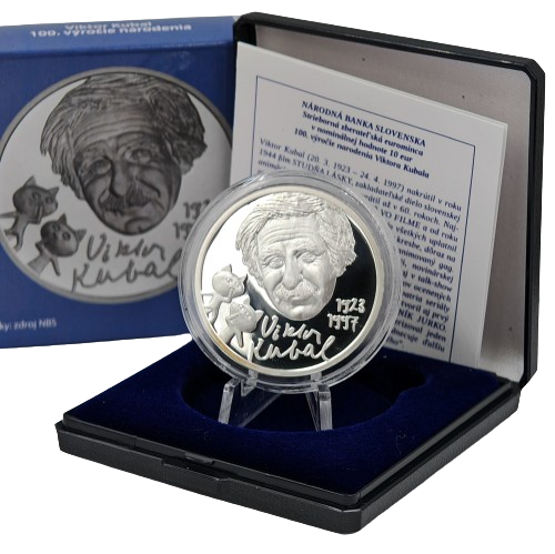 10 euro 2023 Slovensko PROOF, Viktor Kubal 