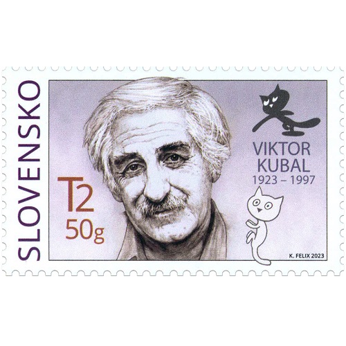 Známka 2023 Slovensko čistá, Osobnosti: Viktor Kubal (791)