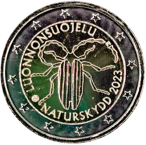 2 euro 2023 Fínsko cc.UNC, Ochrana prírody