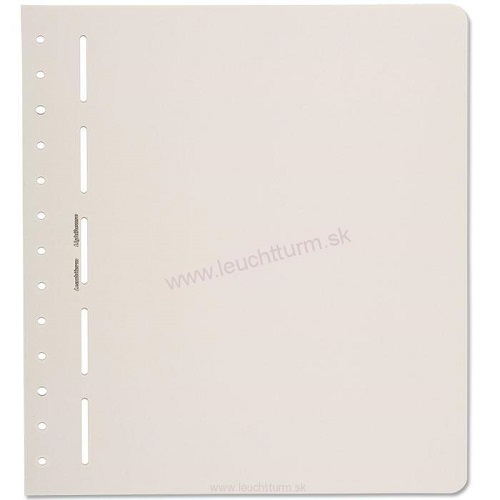 Albumové listy LEUCHTTURM 50ks/bal. čisté, bez potlače  (BL02)