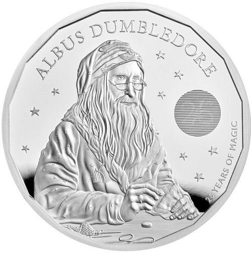 2 Pounds 2023 Anglicko PROOF 1 Oz Ag Albus Dumbledore