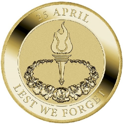 Dollar 2023 Austrália BU karta Anzac Day