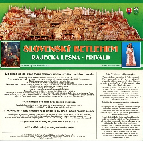 Pohľadnicová karta Slovensko čistá, Slovensky betlehem zelená (var.1)