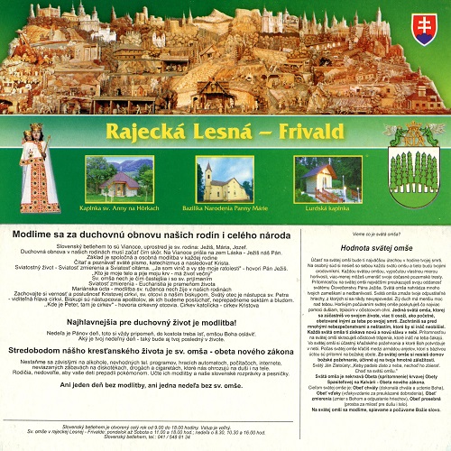 Pohľadnicová karta Slovensko čistá, Slovensky betlehem zelená (var.2)