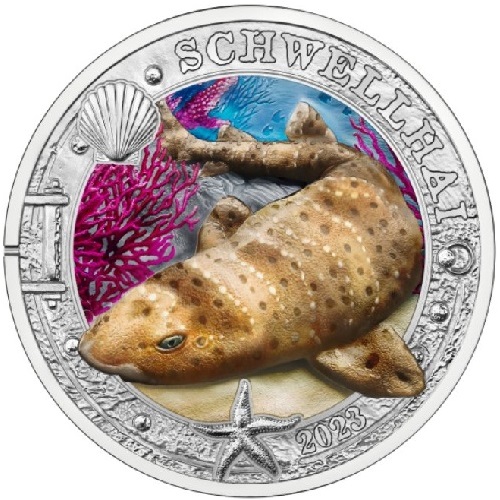 3 euro 2023 Rakúsko UNC Swell Shark